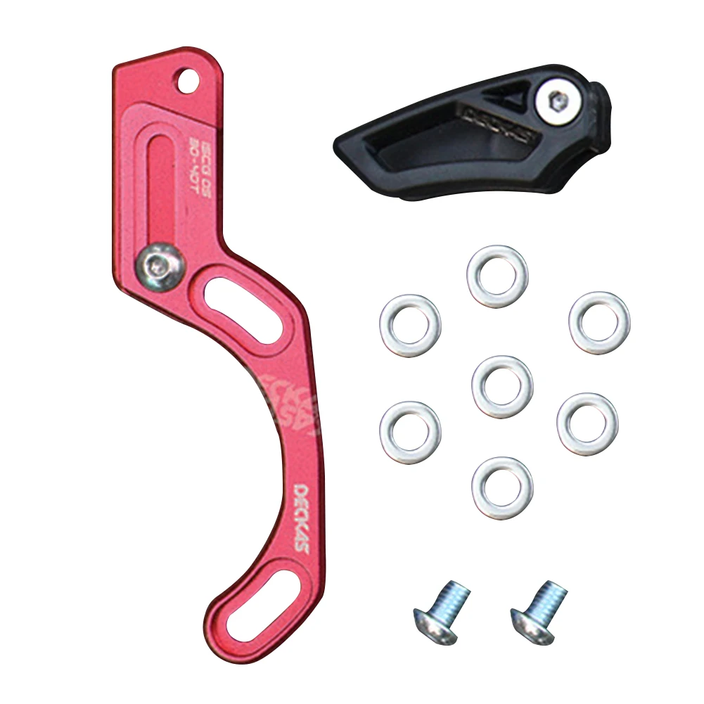 

Bike Aluminum Alloy Lightweight Mount Easy Install Single Speed Gear Protector CNC ISCG 05 Bicycle Parts BB Durable Chain Guide