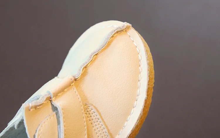 Sapatos de Couro Sapatos de Bebê Macio das Meninas Sapatos da Moda Novas Crianças Sapatos Casuais Menino Pequeno Fundo Princesa 2019 13 High Quality Mamãe e Bebê