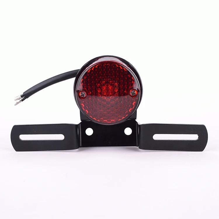

IZTOSS Motorcycle LED Round Tail Light For Harley Turn Signal Lamp 12V