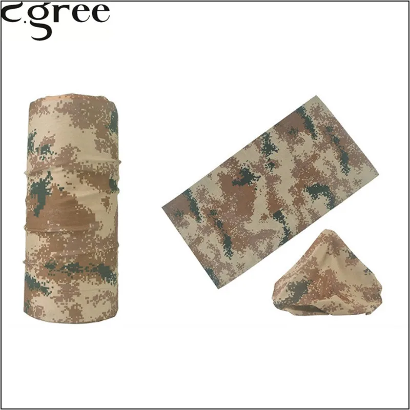 

C.gree Military Army Camouflage Series pattern Bandanas Sports Ride Bicycle Motorcycle Turban Magic Headband Veil Scarf 337