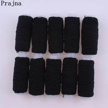 

Prajna 10 Roll / lot Elastic Thread Sewing Black Elastic Thread Set Industrial Sewing Machine Cheap Thread DIY Hand Accessories