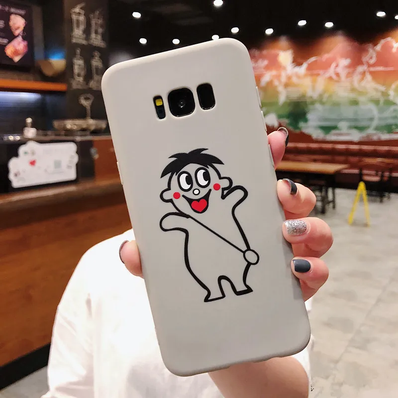 Soft Silicone Case For Samsung Note 8 9 case (2)