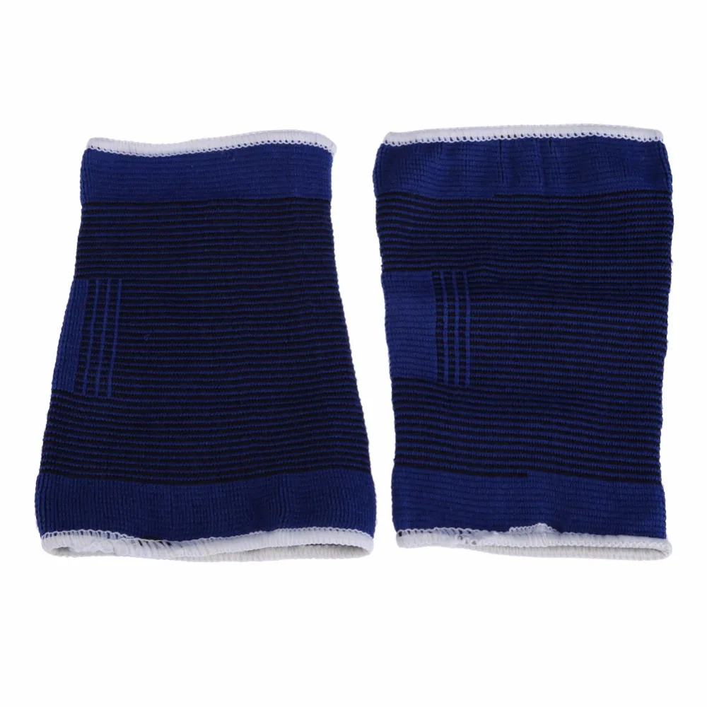 1 пара эластичные синие наколенники для фиксации колена|knee support brace|elastic kneeelastic bandage