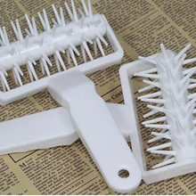 2 шт.) Пластик для выпечки, пиццы Дырокол тесто резец колеса иглы L Размеры