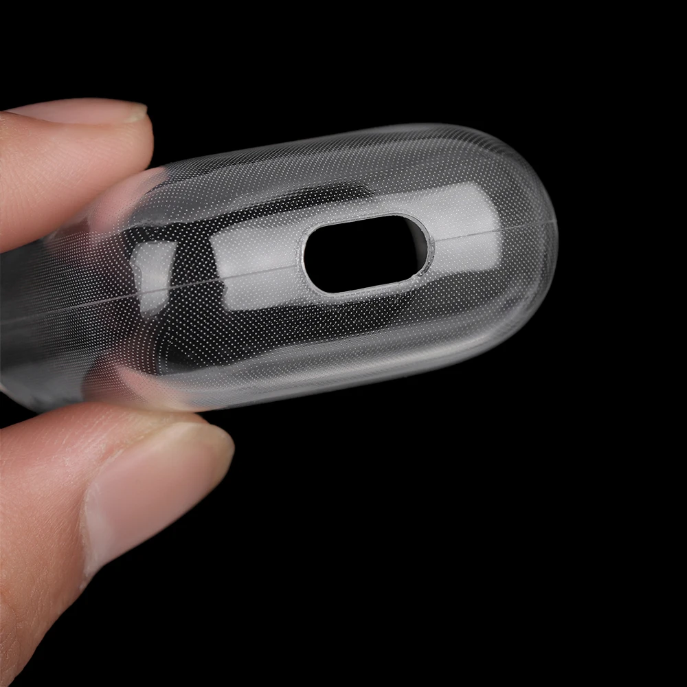 1 шт для air pods чехол силиконовый чехол ТПУ прозрачный чехол для хранения Защитный чехол Беспроводная Bluetooth гарнитура для Airpods