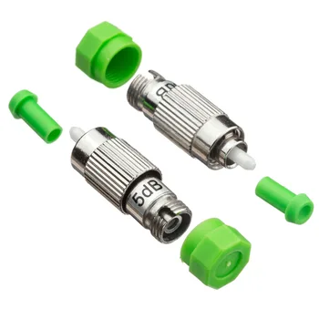 

5PCS/bag FC APC female to male 5dB fiber optic Attenuator FC APC 5db female male Fiber Optic Attenuator Adapter