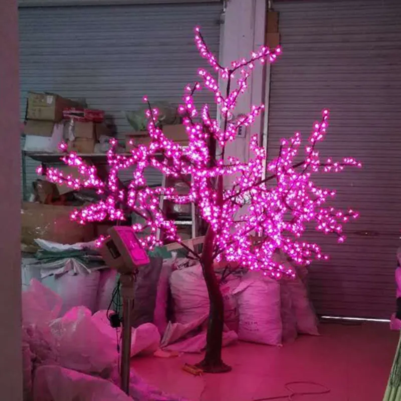 H 2m Pink Christmas Outdoor Led Tree Lights Waterproof In H 2m Pink Christmas Outdoor Led Tree Lights Waterproof In Holiday Lighting From On Aliexpress Alibaba Group