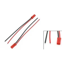 Лучшие продажи 10 Шт. 2Pin JST Штекер 22AWG Провода Кабеля 100 мм Длинные для RC Модель Самолета Автомобиля