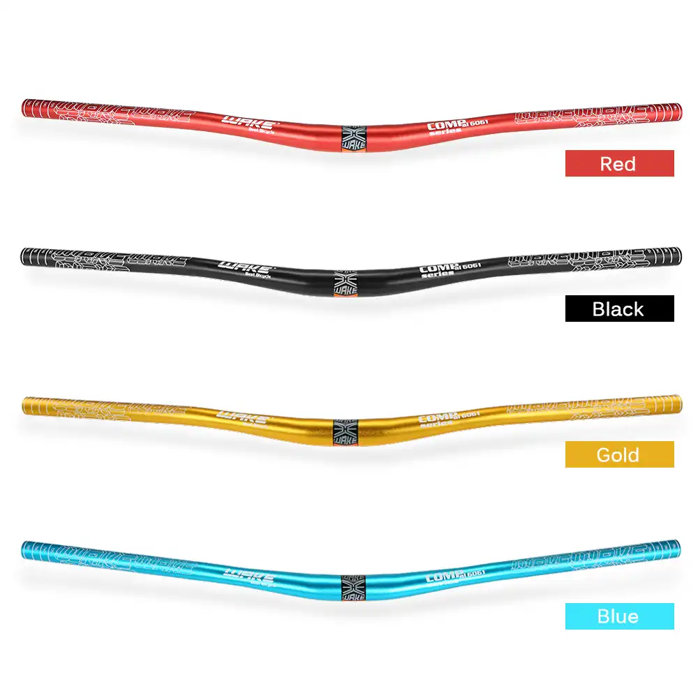red mtb bars