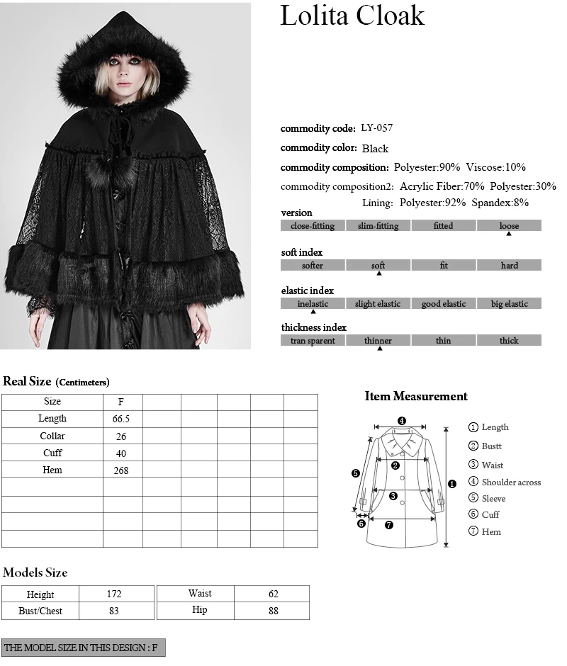 Женское пальто, длинный шерстяной плащ Negra, пальто в стиле панк, женское, готическое, зимнее, черное, красное, термо пальто с капюшоном, открытый шов, пальто унисекс