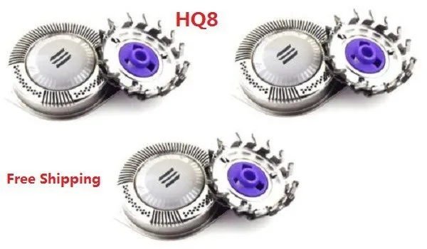 3 шт. Сменная головка для бритвы Philips HQ8 PT710 AT890 PT860 PT870 HQ7120 HQ6075 HQ6090 HQ7340|head for shaver|replacement
