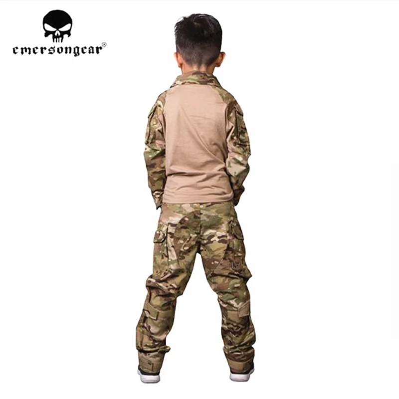 Emersongear G3 MC детский Тактический Костюм камуфляжный спортивный костюм для охоты