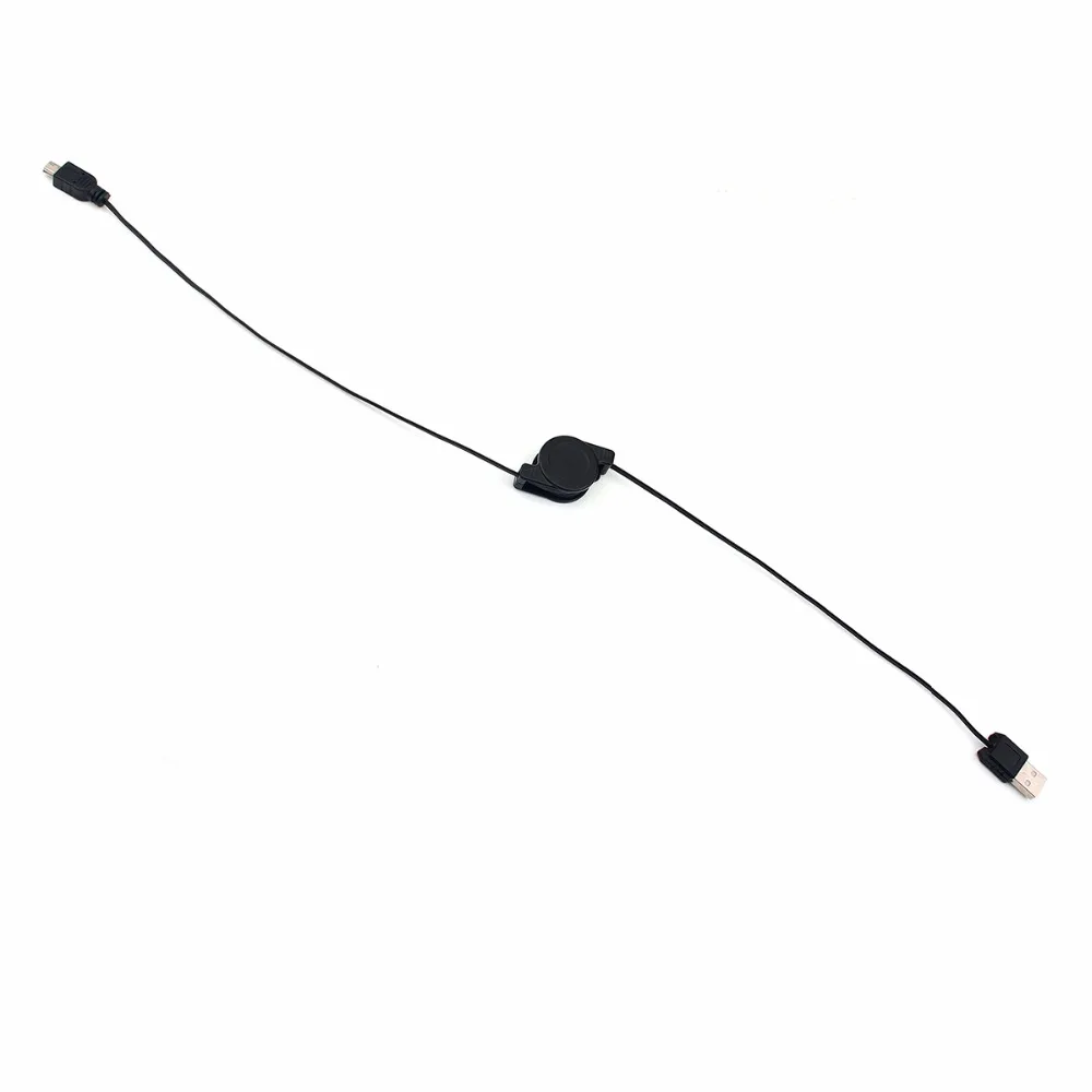10 pcs RETEKESS 0.7 M قابل للتعديل طول قابل للسحب البسيطة USB كابل شحن ل المهنية راديو محمول نظام مرشد سياحي