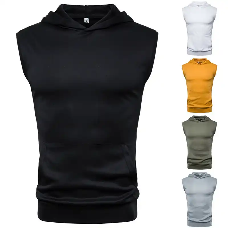 camisetas con capucha hombre