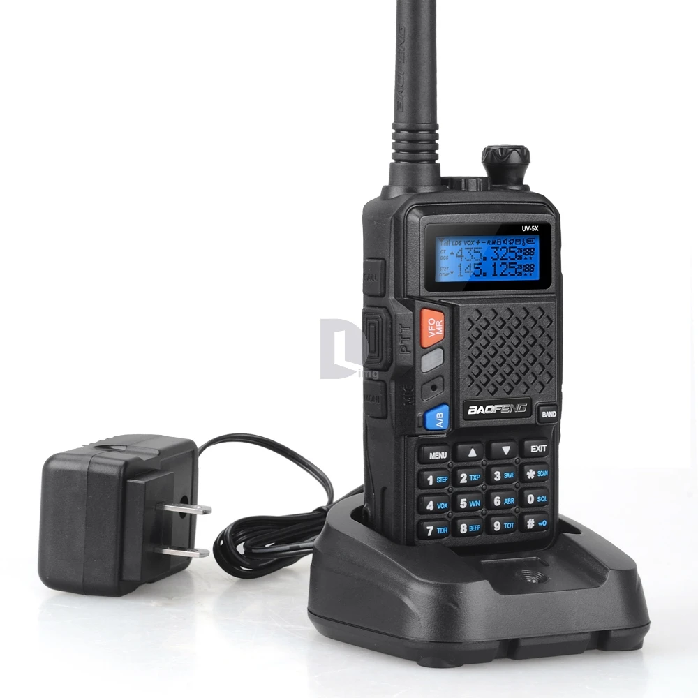BAOFENG UV 5X обновленная версия Baofeng 5R UHF + VHF двухстороннее Радио рация FM Функция