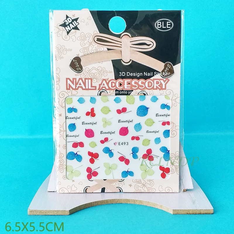 3D etiqueta engomada del clavo todos decoración de uñas de arte lápiz deslizadores adhesivo consejos manicura secreto de herramientas