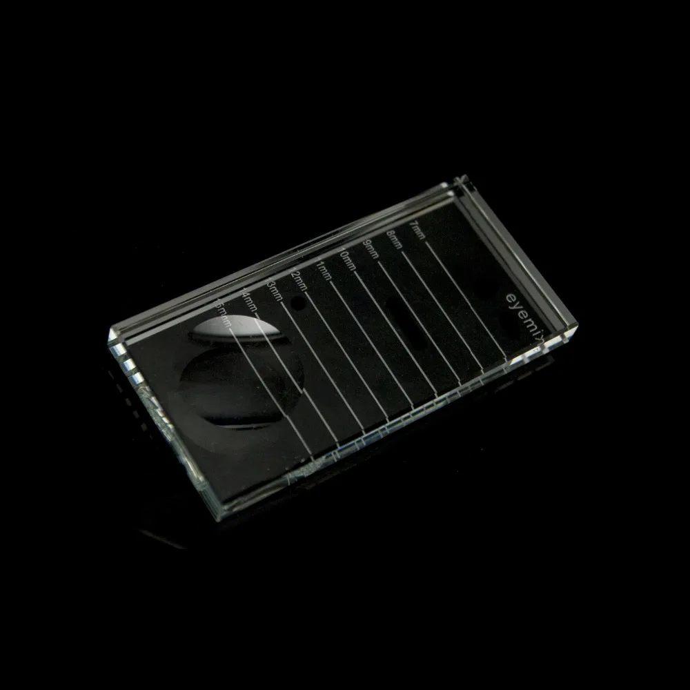 

New Ceramic Lash Tiles Individual Eyelash Extension Pallet Smart Glue Ring False Eyelashes Adhesive Glue Holder 2 in 1