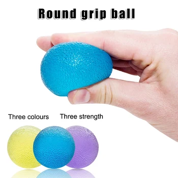 

Newly 3pcs Strength Muscle Power Training Hand Grip Fitness Exerciser Ball Expander Gripper Grip Ball 19ing