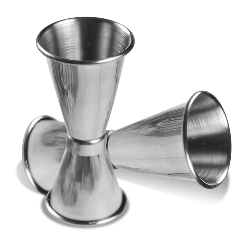 cocktail shaker measuring glass