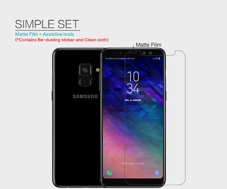 2 шт./лот суперпрозрачная Защитная пленка NILLKIN для Samsung Galaxy A5 a530f защита экрана от
