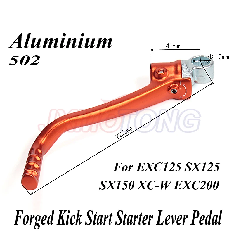 Кованые стартовый рычаг стартера для KTM 125 EXC SX 150 SX XC 200 EXC xcw Husqvarna TC125 TE125 мотокросса эндуро Байк