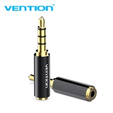 Vention 2.5mm Female to 3.5mm Male Stereo Full Metal Earphone Audio Headphone Adapter Connector Converter