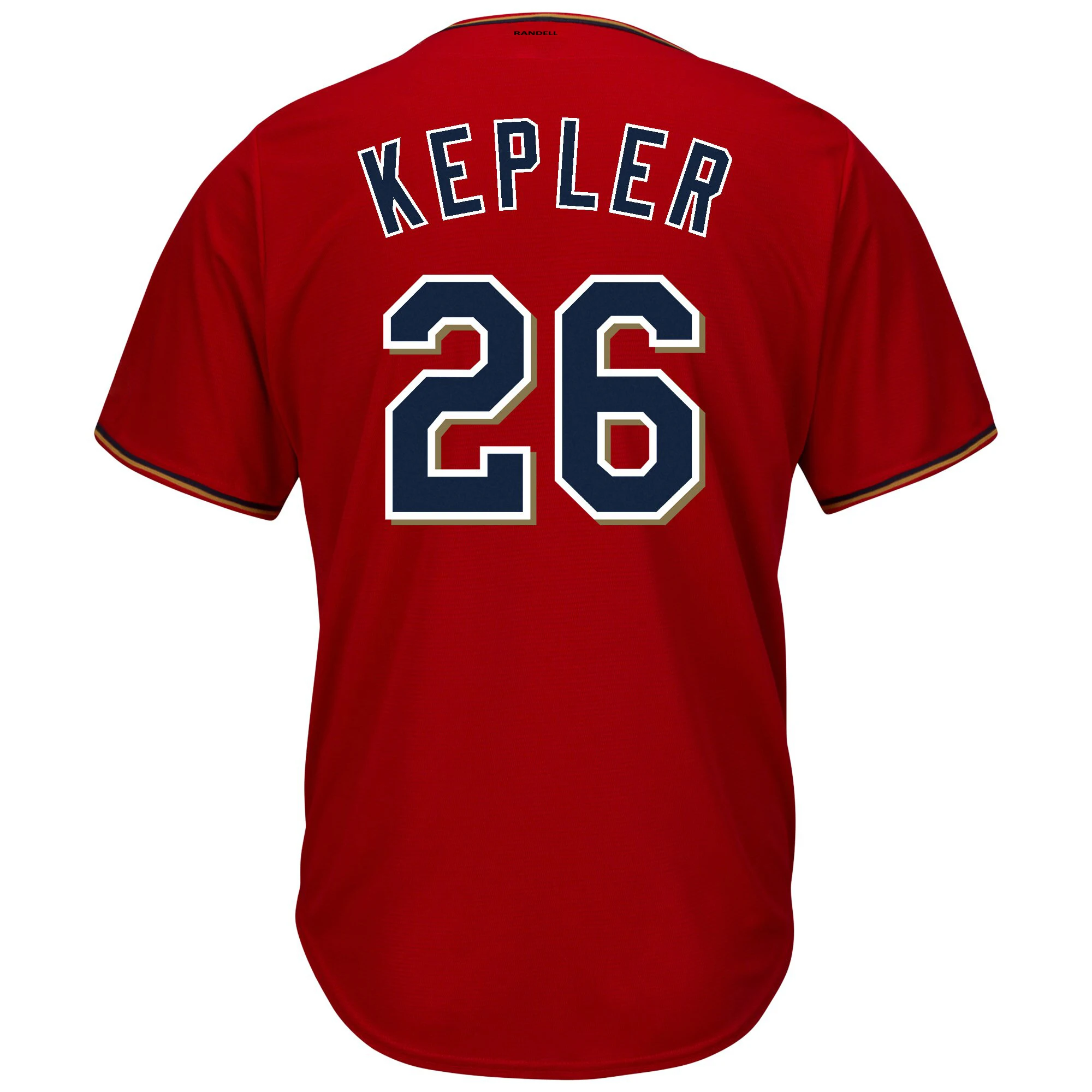 

26 Kepler 22 Sano 25 Buxton Jersey Minnesota Men's Baseball Jersey Red White