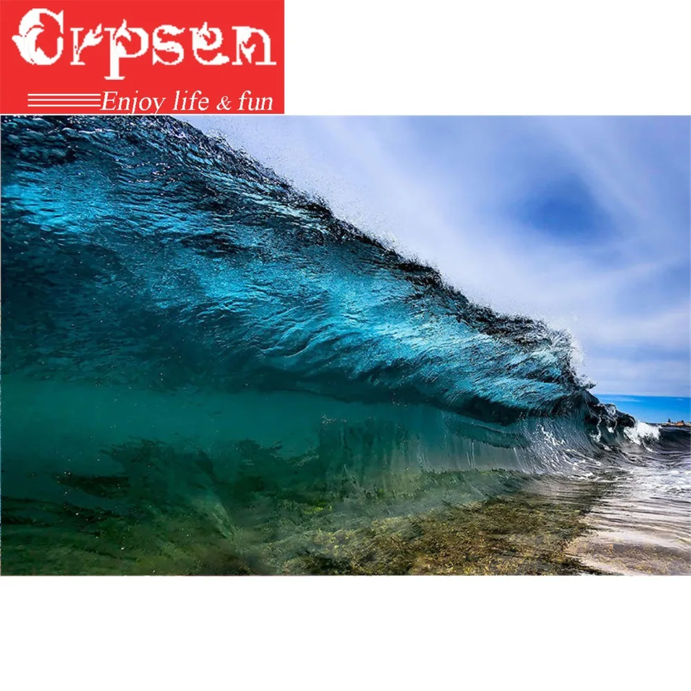 

Diamond Painting,5D,Full,DIY,Embroidery,The Sea Wave,Home Decoration,Arts,Crafts&Sewing,Needlework,Cross Stitch,Wall Painting