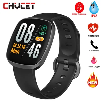 

Smart Band Watch Full Touch Screen Fitness Bracelet Blood Pressure Heart Rate Smart Watch Waterproof Activity Tracker Men Women