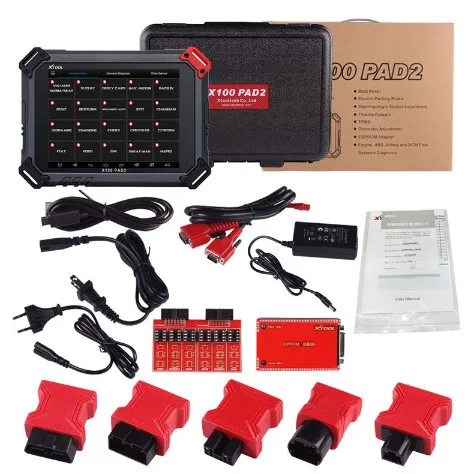 XTOOL X100 Pad2 Pro автоматический ключ программист с KC100 для VW 4th 5th Pro PAD 2 EPB EPS OBD2 одометр Multidiag-языки