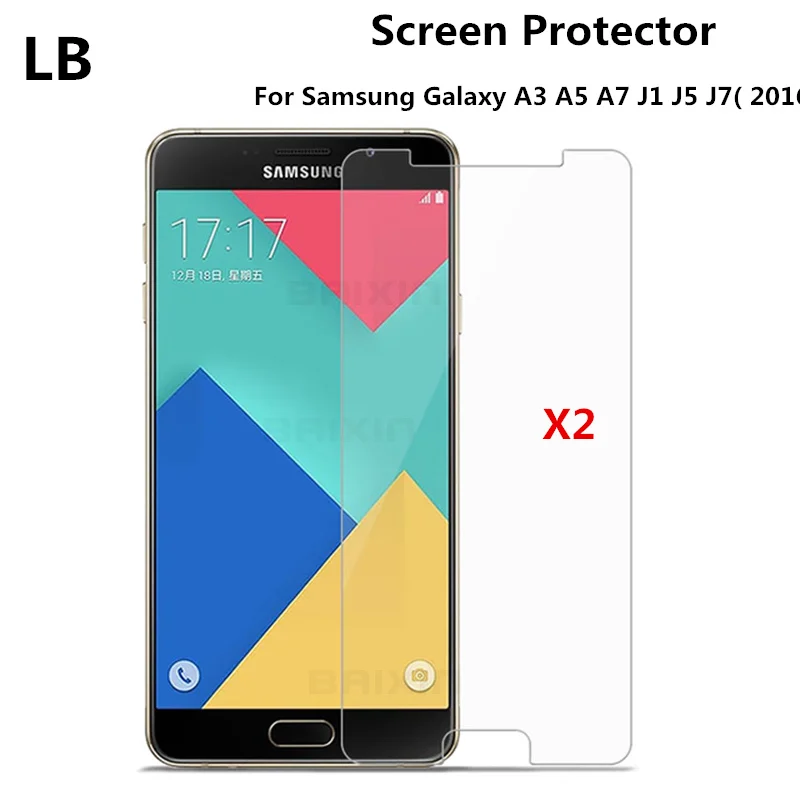9 H закаленное Стекло для Samsung Galaxy A3 A5 A7 2016 высокое Экран протектор J1 J5 J7 защитный