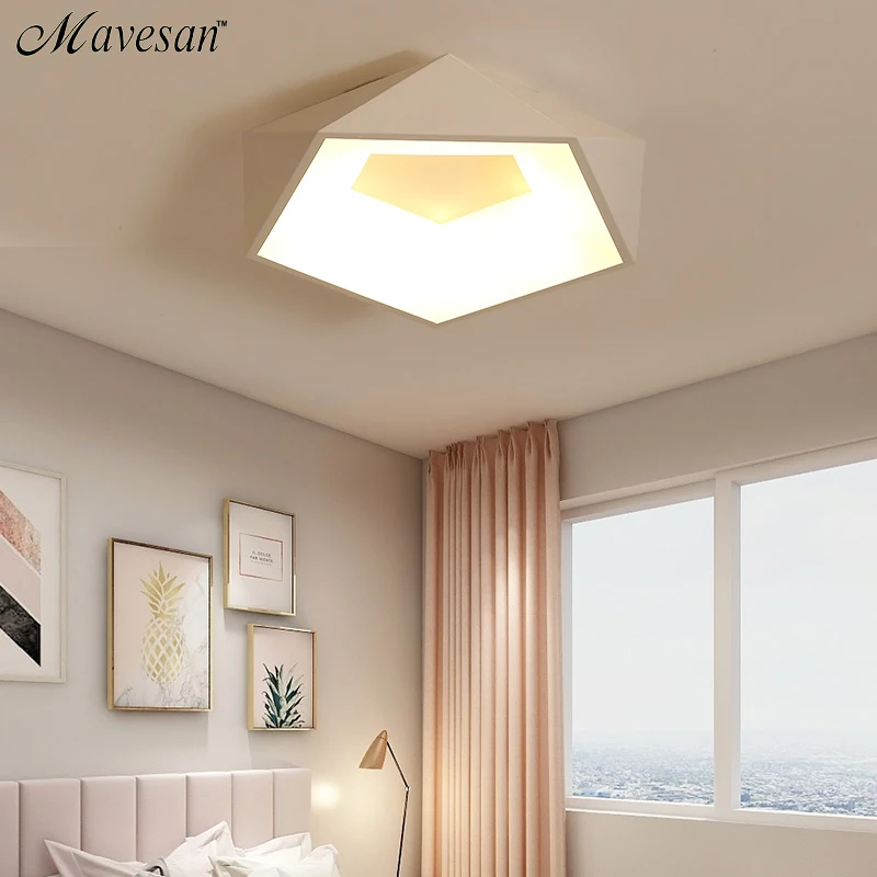 Led Light Ceiling Modern Ceiling For Living Room Bedroom Study Room Dimmable+RC Ceiling Lamp Fixtures lighting ceiling