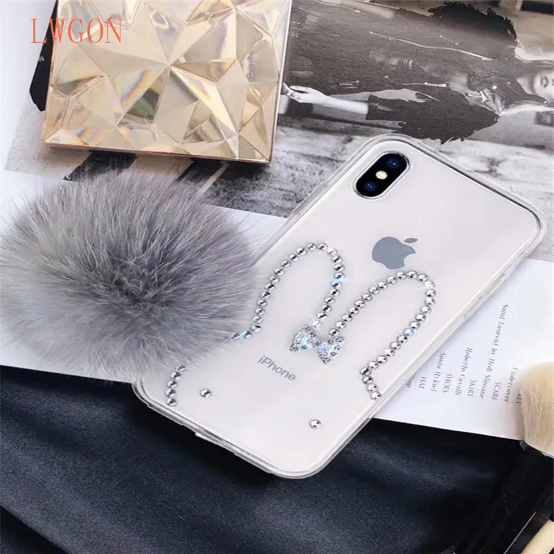 Чехол с алмазным кольцом для Voor VIVO V11 PRO Y83 V9 NEX Y81 voor X21i Y53i Блестящий Прозрачный