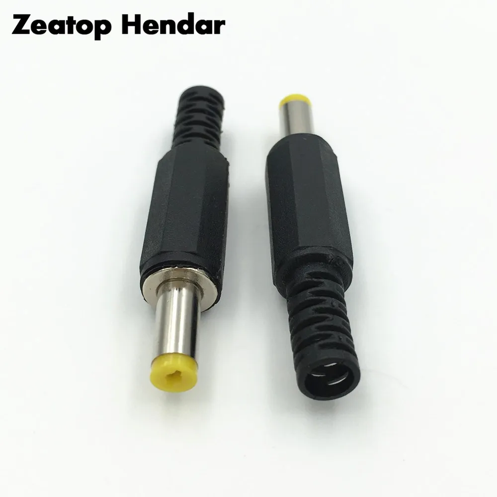 10Pcs 4.0x1.7x11/4.8x1.7x11 มม.DC ปลั๊กเต้ารับไฟฟ้า DC Outlet สีเหลือง