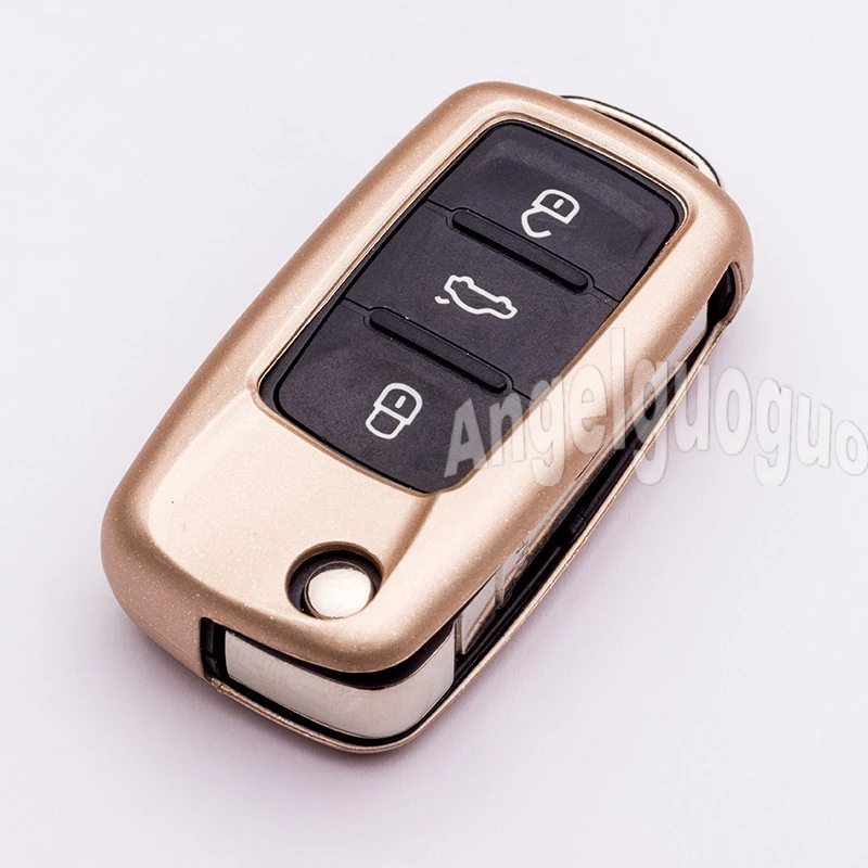 Angelguoguo авто Стайлинг ТПУ чехол для VW Volkswagen Polo Tiguan Bora Passat Golf 6 Lavida Scirocco Jetta|case for|case
