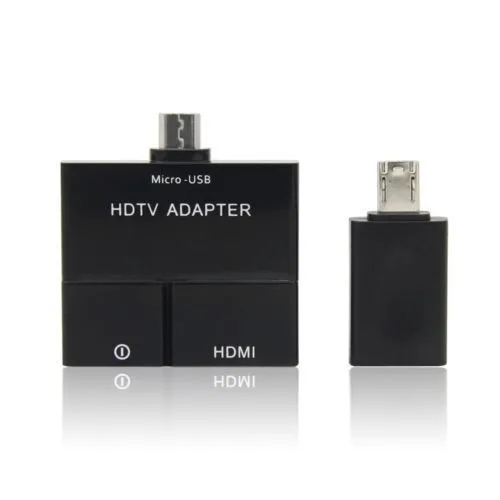 10 шт./лот Micro USB 5-контактный к 11-контактному HDMI Комплект для подключения HDTV адаптер
