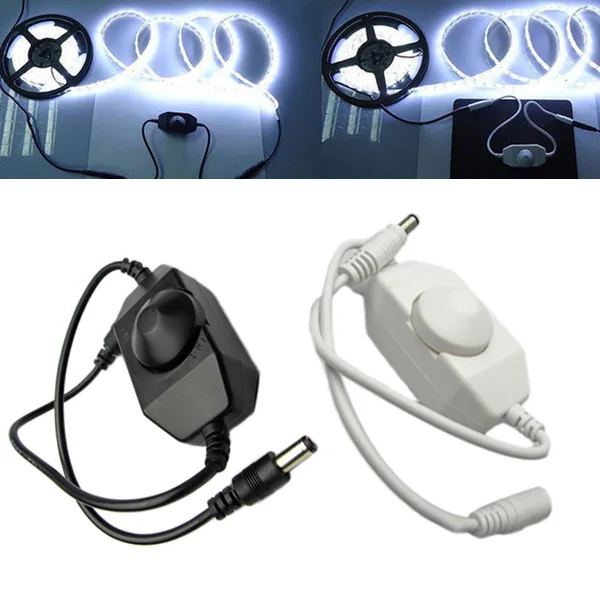 LED brightness adjust dimmer controller DC 12-24V for led strip light lamp