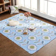 Хлопок, японский стиль, домашний коврик татами для ползания, ковер, нескользящий коврик для гостиной, спальни, кровати, игрушки, игровые коврики для ползания, ковер