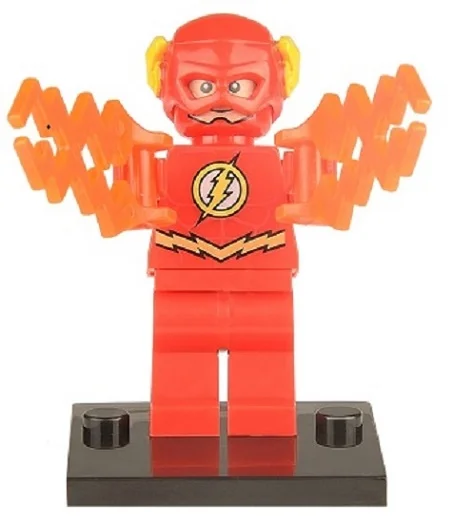

20Pcs Super Heroes Star Wars Wolverine Red The Flash Bricks Building Blocks Education Learning Toys for children Gift XH 016