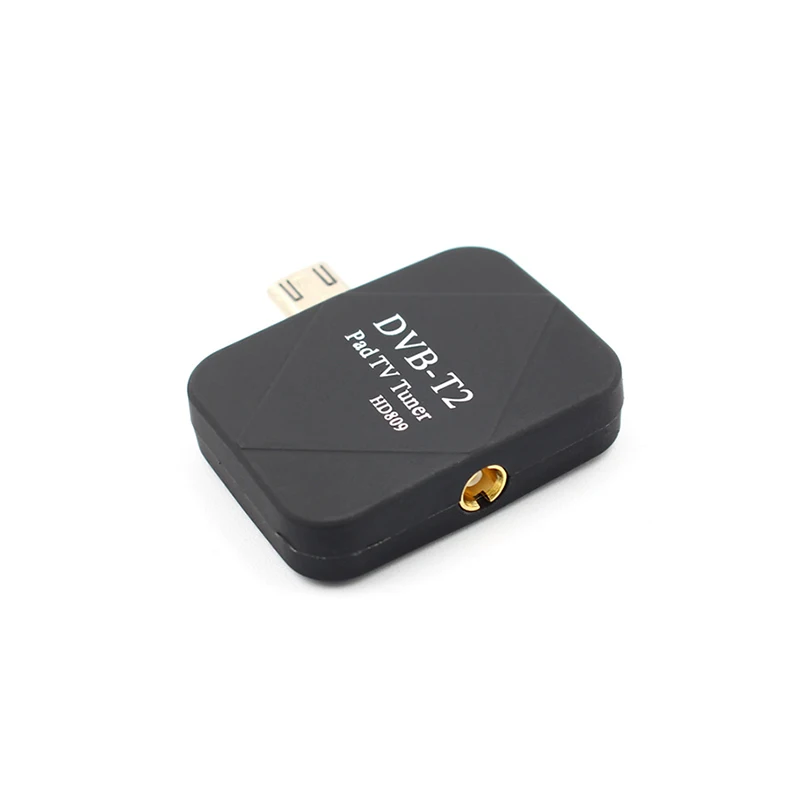 Цифровой спутниковый микро USB DVB-T2-тюнер ТВ-Палка с антенной DVB-T мобильный HD ТВ-приемник для телефона Android/Pad Поддержка 1080P