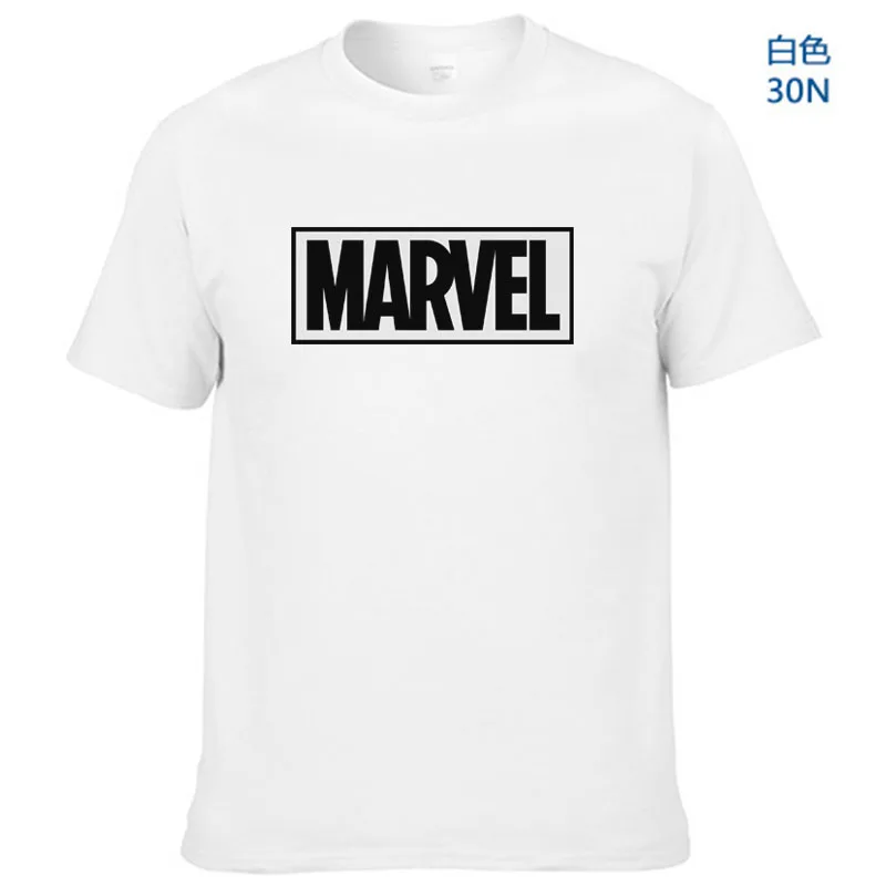 

2018 New Fashion MARVEL t-Shirt men cotton short sleeves Casual male tshirt marvel t shirts men tops tees Free shipping