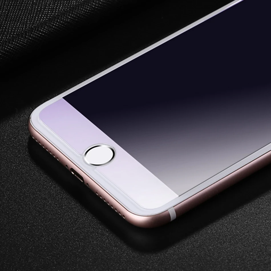 Закаленное стекло для iPhone 6 7 plus, ROCK анти-синее/высокое прозрачное Защитное стекло для экрана для iPhone 7 6 6s plus 9H2. 5D 0,3 мм