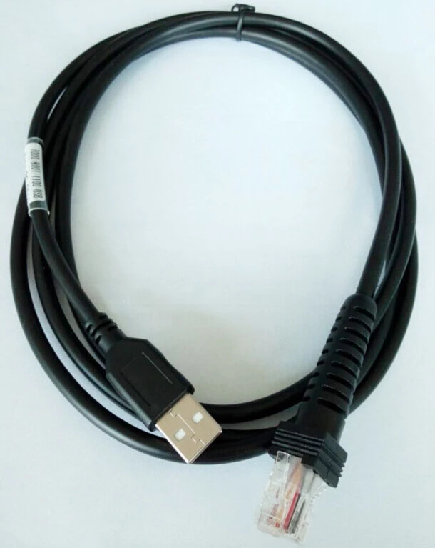 Новый фирменный черный USB кабель Datalogic 2 м совместимый сканер штрих кодов Magellan 1100i