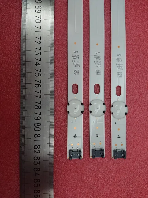 Cheap New Kit 3 PCS 7LEDs 830mm LED backlight strip for LG TV43LJ624V 43LJ61_FHD_S 43LJ61_FHD_L innotek 17Y 43inch_A-type