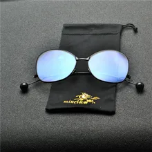 MINCL Новые Классические винтажные очки с круглой оправой Плоские линзы близорукость оптическое зеркало простые металлические женские/оправа для мужских очков NX