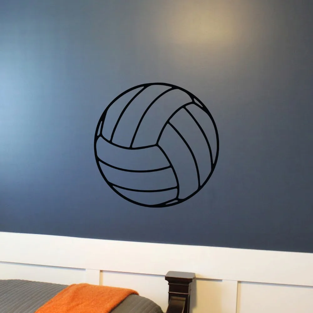 Volleyball Adhesive Wall Decal Playroom Vinyl Art Mural Net Beach Pool Sports Themed Kids Nursery Wall Decal PVC Pattern SYY208 Volleyball Adhesive Wall Decal Playroom Vinyl Art Mural Net Beach Pool Sports Themed Kids Nursery Wall Decal PVC Pattern SYY208