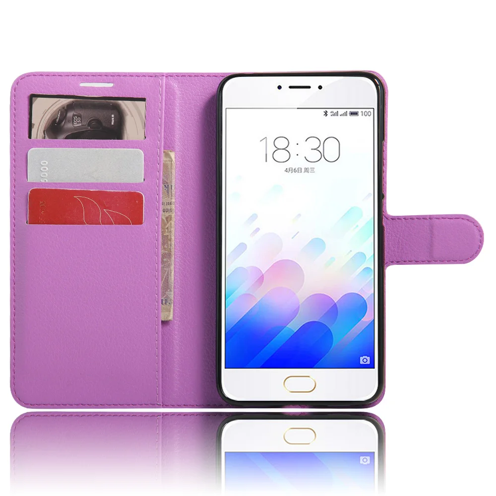 

Meizu M3 Note Case Wallet Style Litchi Texture Flip Leather Cover Case for for Meizu M3 Note / Meilan Note3 Note 3