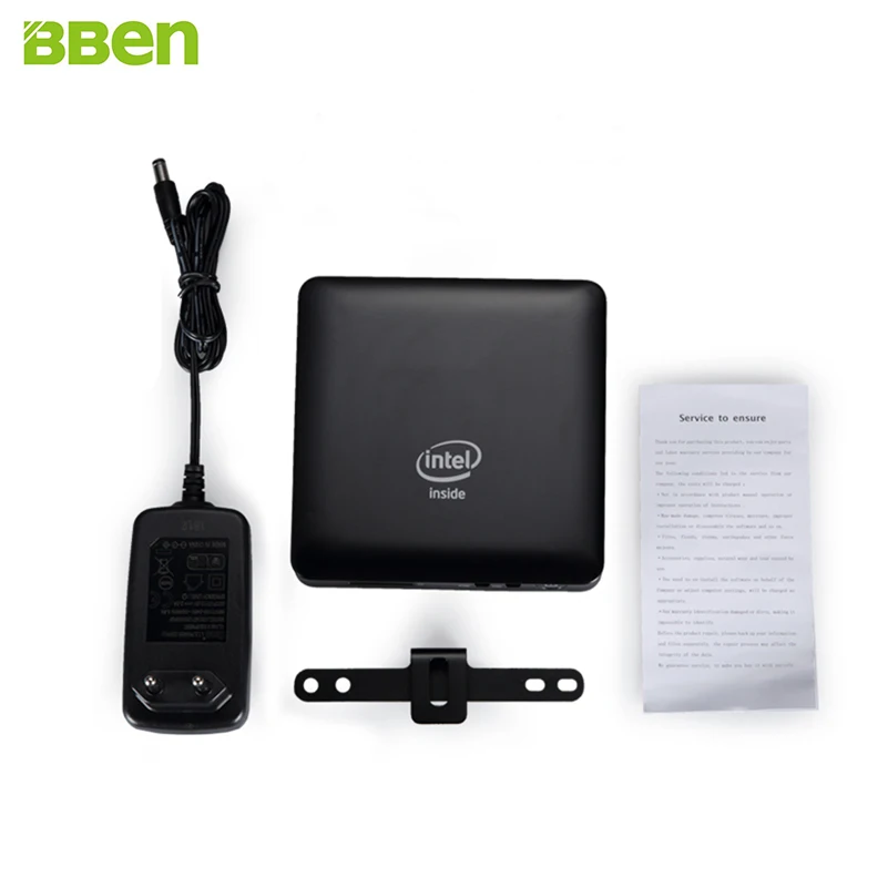 BBEN MN11 мини ПК с Windows 10 четырехъядерный процессор Intel Cherry Z8350 4 Гб ОЗУ 64 ПЗУ AC Wi Fi Bluetooth