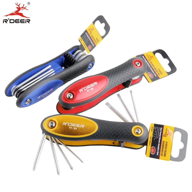 Rdeer 8in1 Screwdriver Set Allen Key The Screwdriver Head Torx Phillips