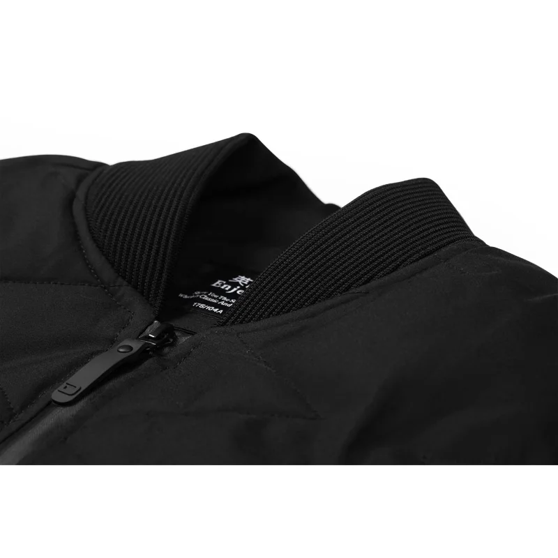 Enjeolon, брендовая Зимняя Толстая куртка, пальто, Мужская парка, черное пальто, куртка, Мужская Толстая стеганая модная теплая куртка, 3XL пальто для мужчин MF0277